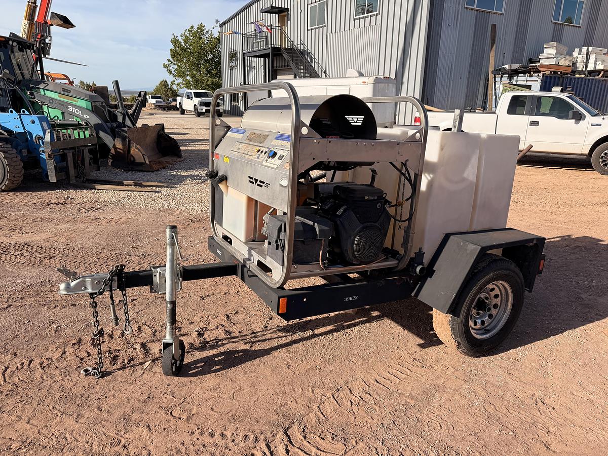 Used Hot Water Pressure Washer Trailer