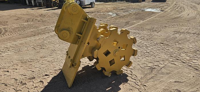 Used 30" Wide Excavator Compaction Wheel
