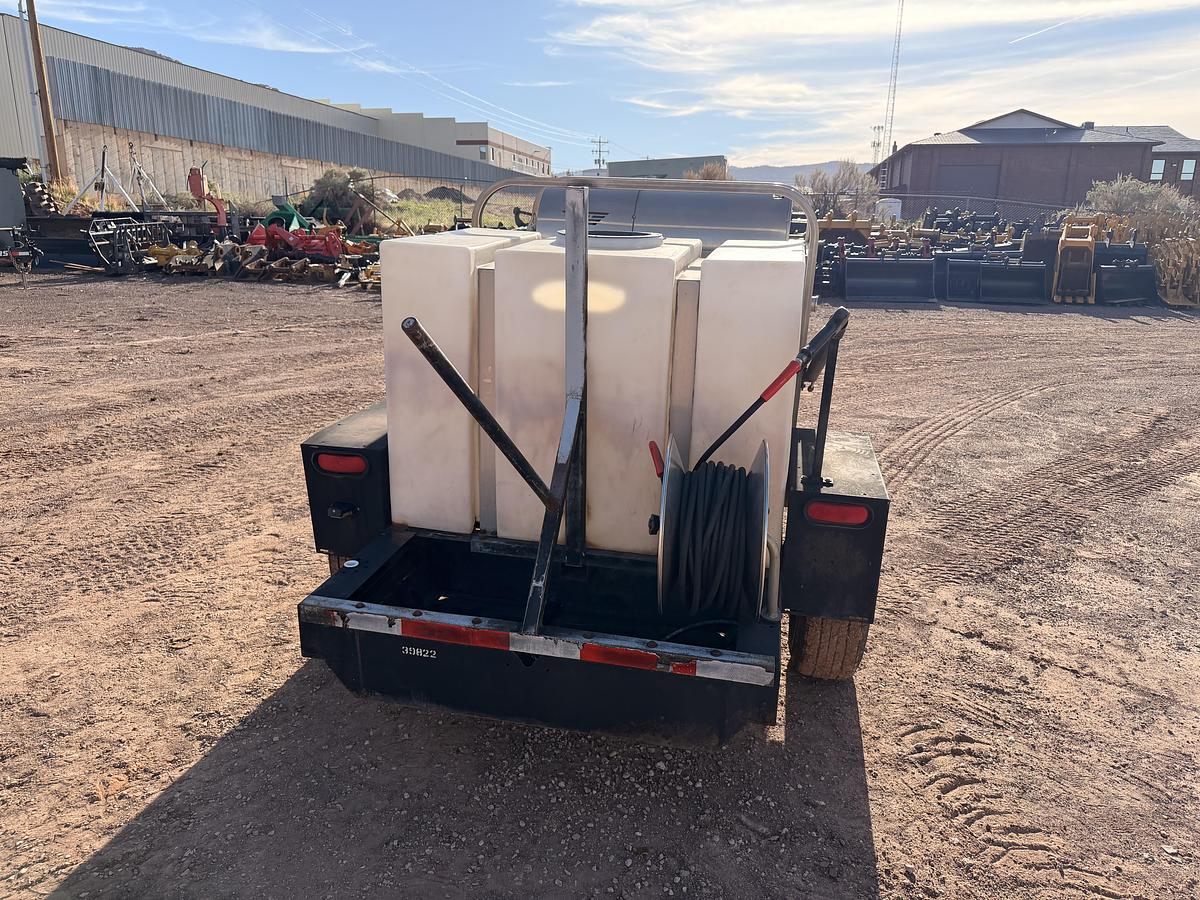 Used Hot Water Pressure Washer Trailer