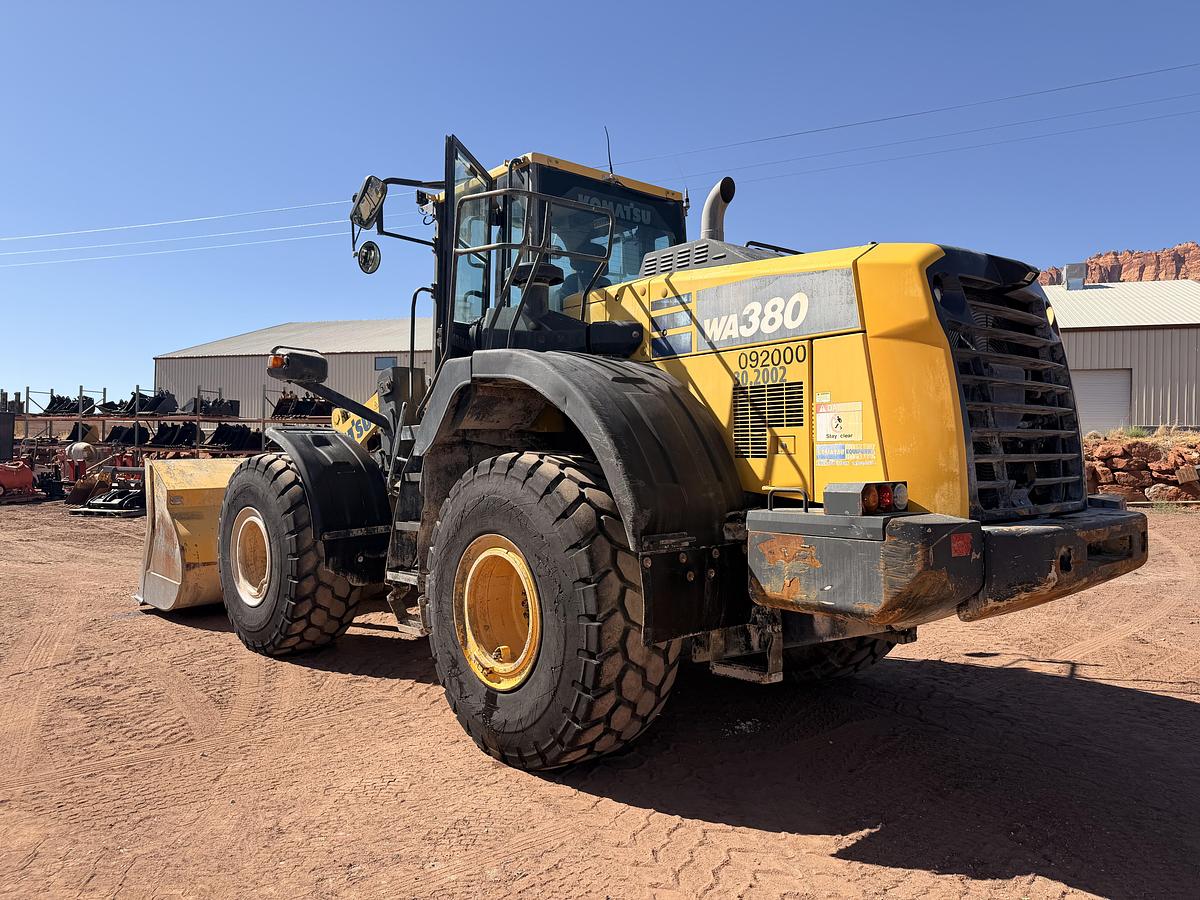 Used 2017 Komatsu WA380 Wheel Loader