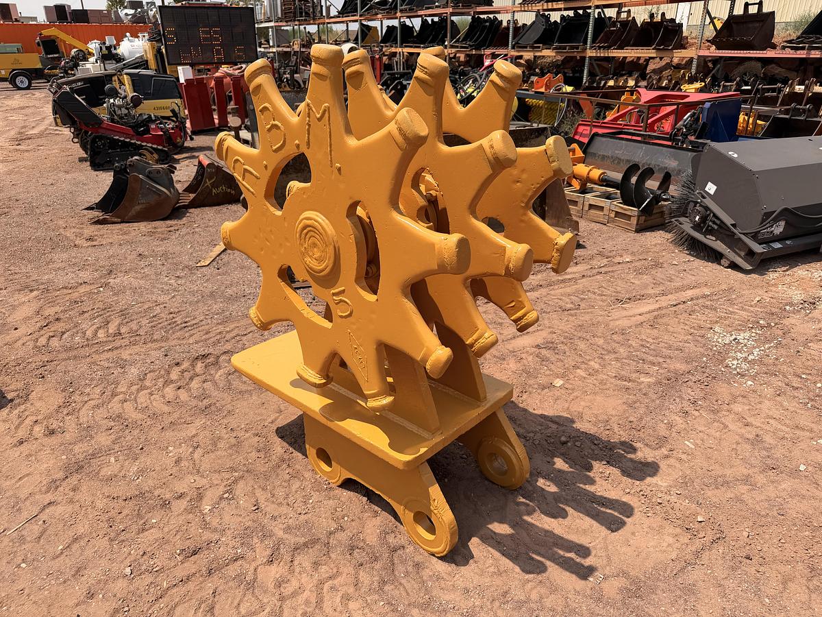 Used 24" Excavator Compaction Wheel