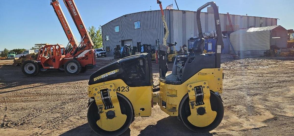 Used 2013 Bomag BW138 Dubble Drum Roller Compactor