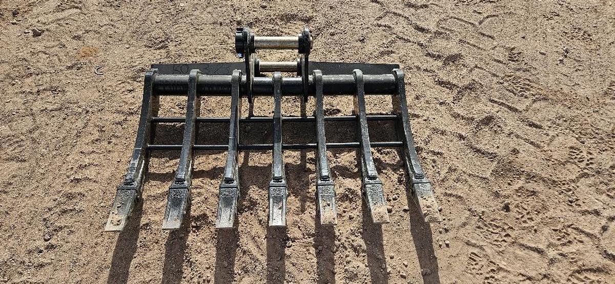 Used 40" Mini Excavator Rake