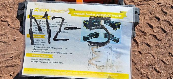 Used Mini Excavator Jack Hammer