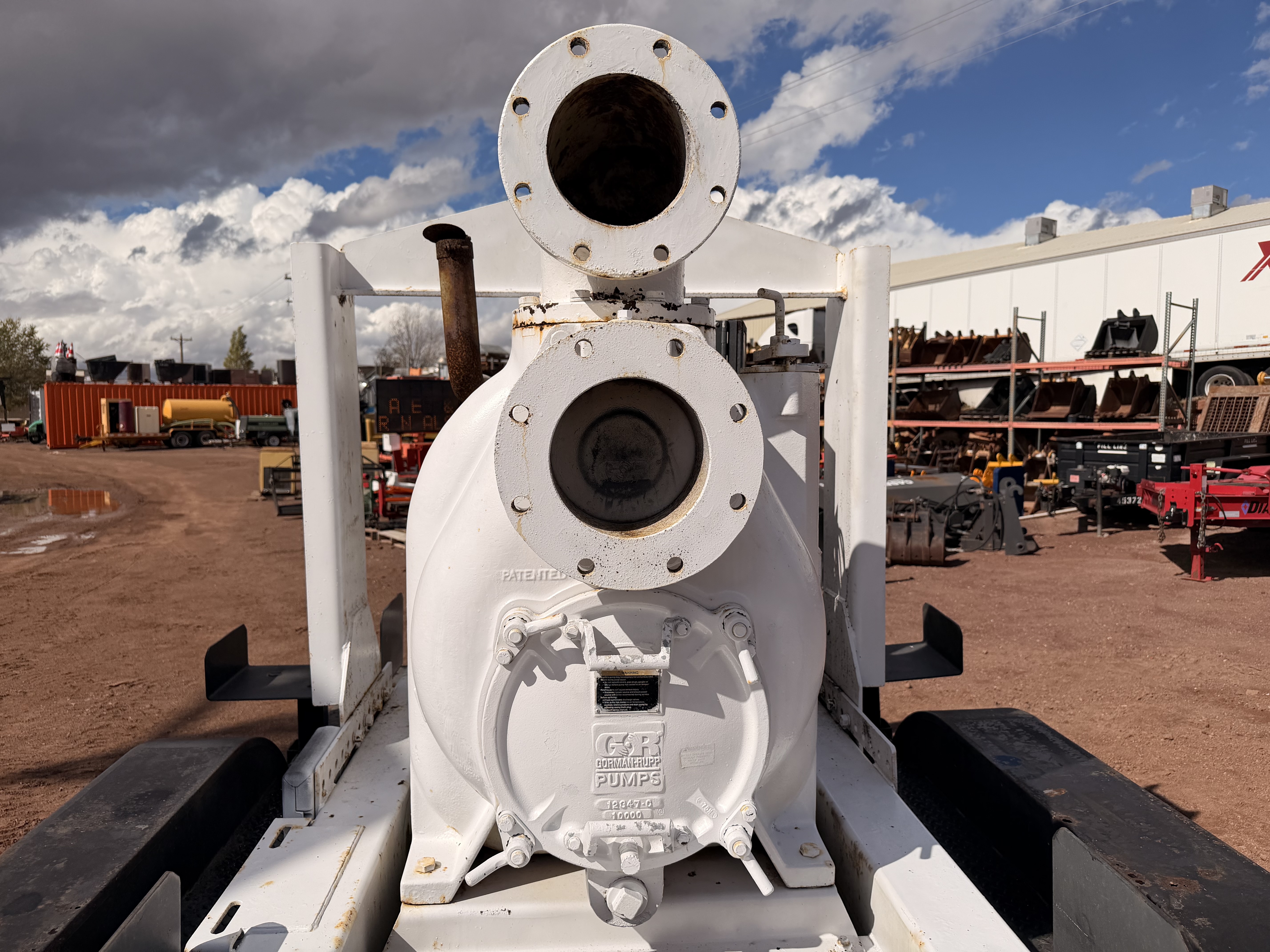 Used 2007 Gorman Rupp Pump Trailer