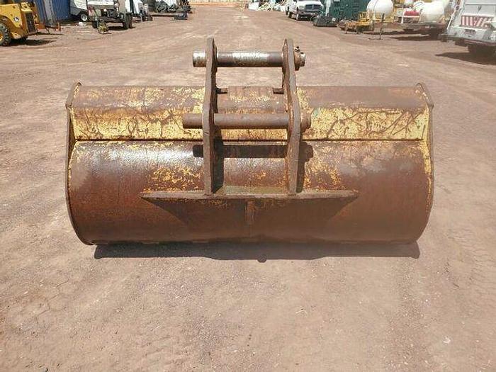 Used 85" Excavator Grading Bucket