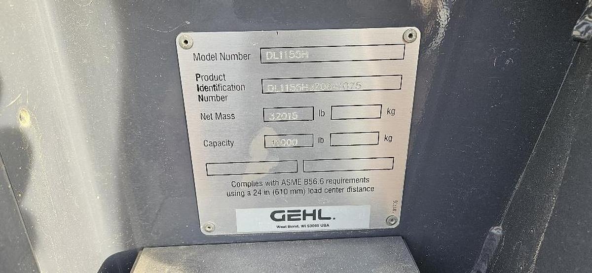 Used 2012 Gehl Telehandler