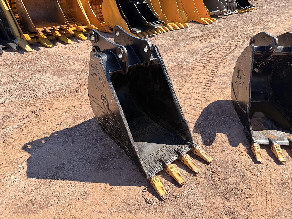 Used 24" Cat Excavator Bucket