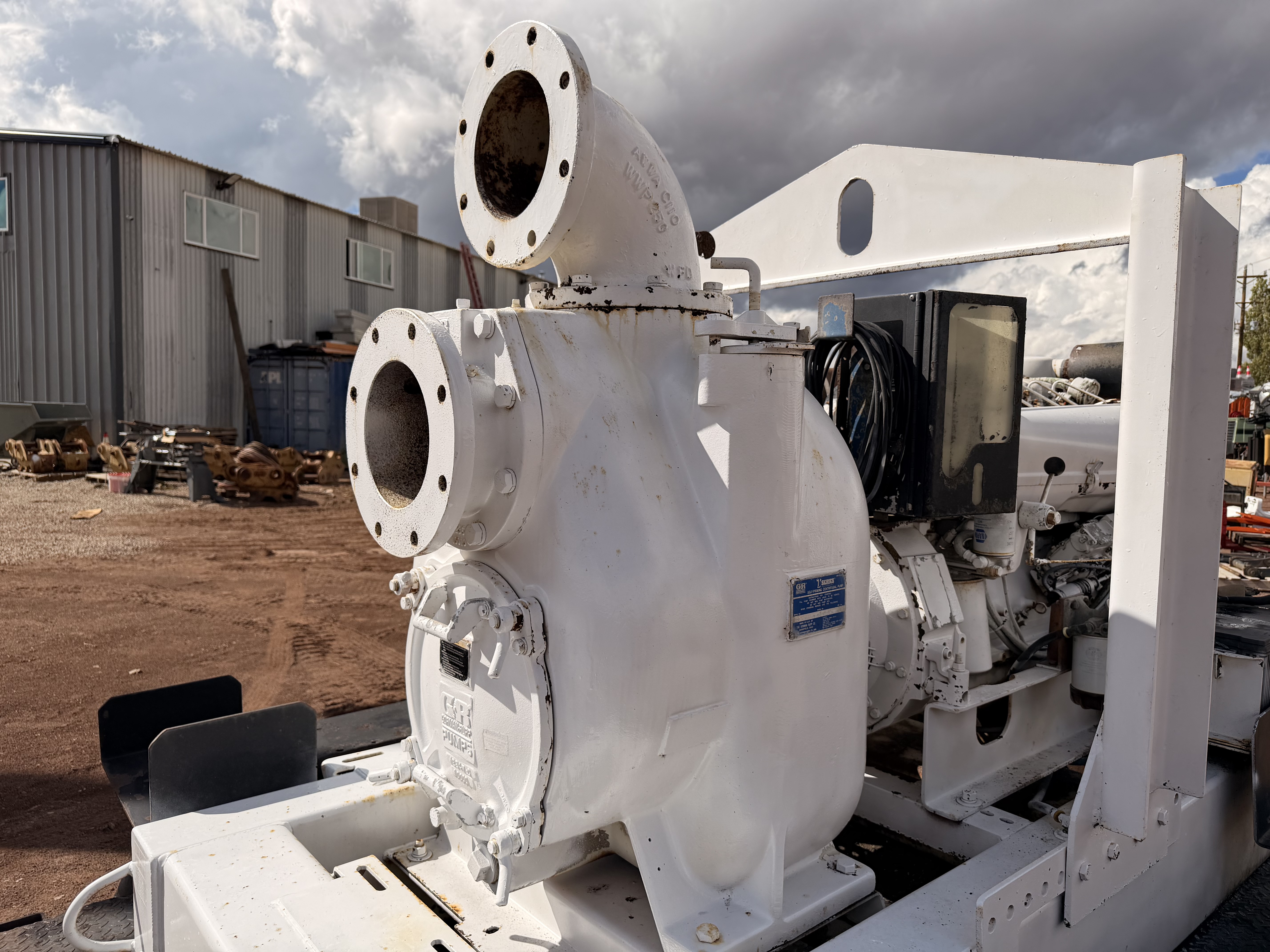 Used 2007 Gorman Rupp Pump Trailer