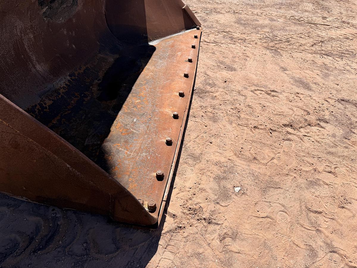 Used 10ft Loader Side Dump Bucket