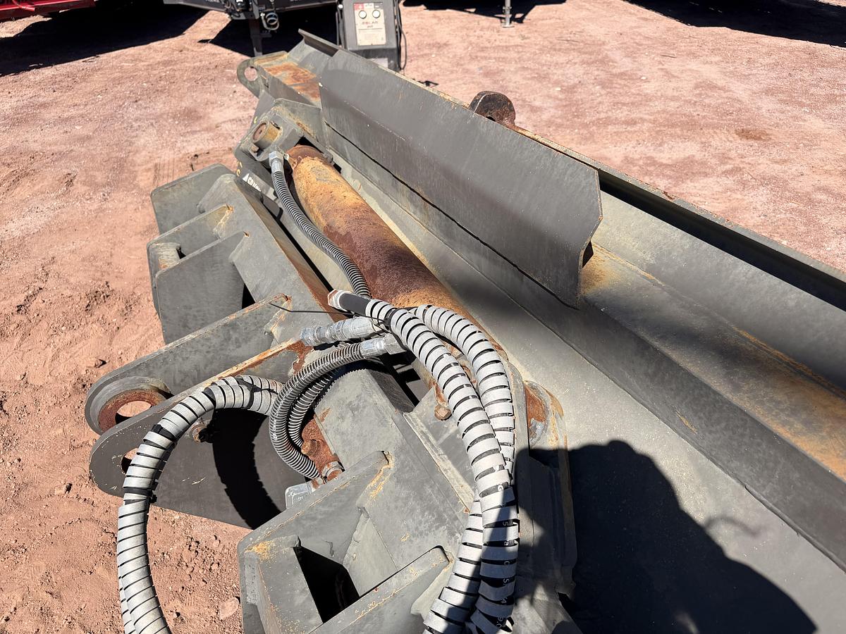 Used 9ft Loader Side Dump Bucket