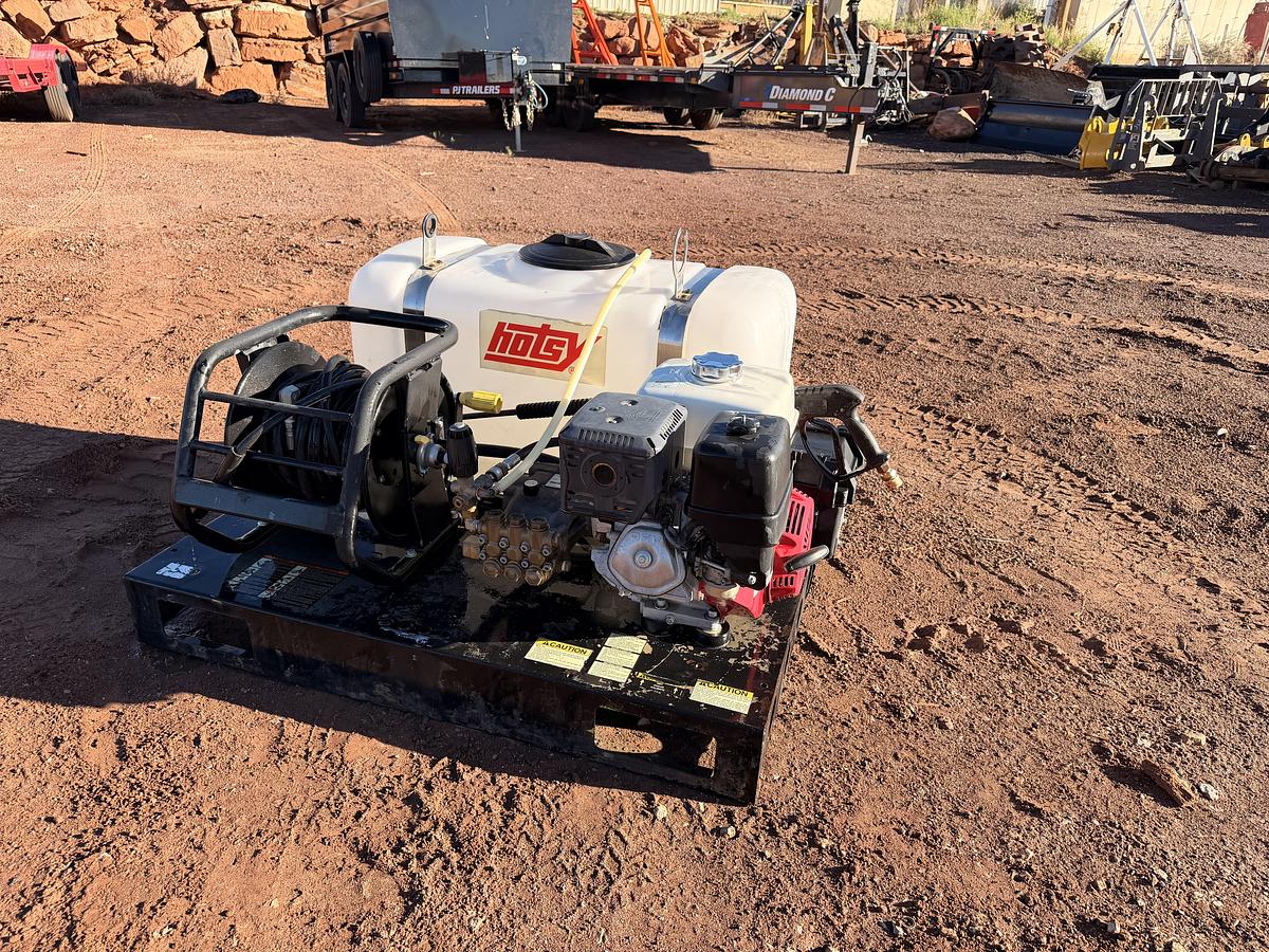 Used Hotsy Skid-Mounted Pressure Washer