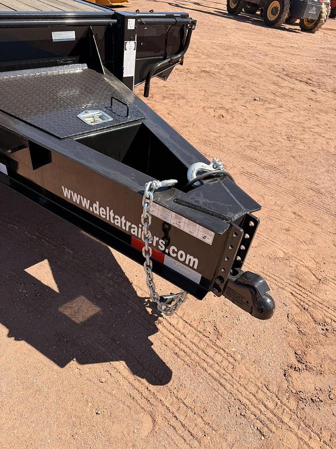 Used Delta Tilt Deck Equipment Trailer