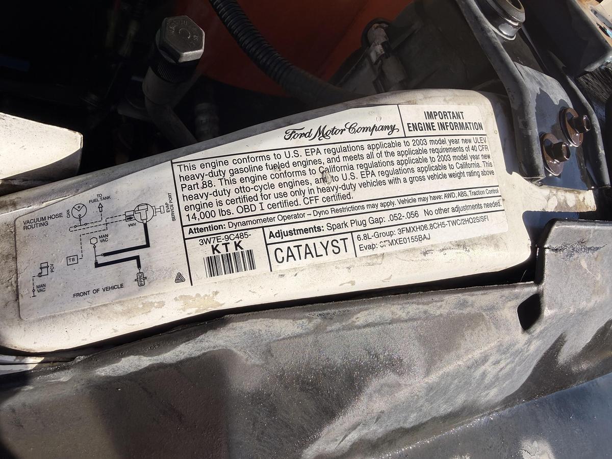 Used  2003 Ford F-450 Super Duty Vacuum Truck