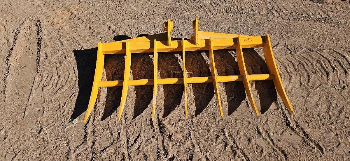 46" MINI EXCAVATOR RAKE 