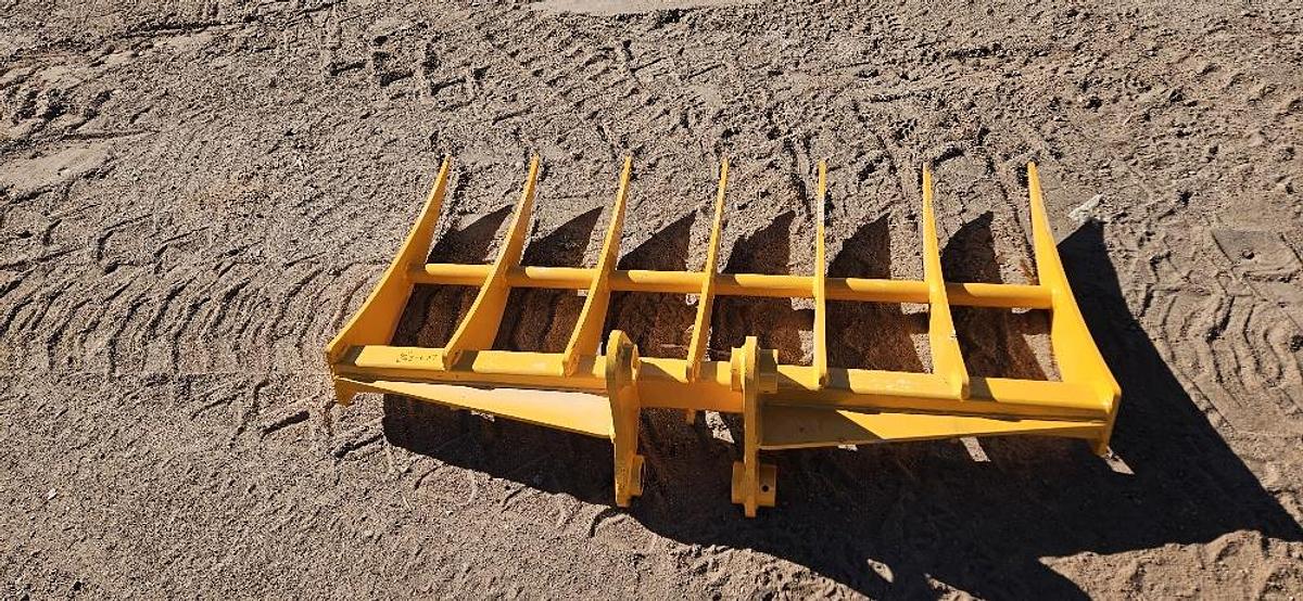 46" MINI EXCAVATOR RAKE 