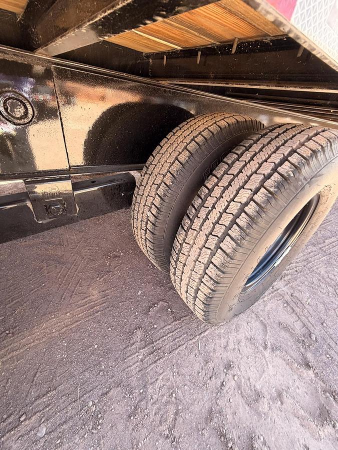 Used Delta Tilt Deck Equipment Trailer