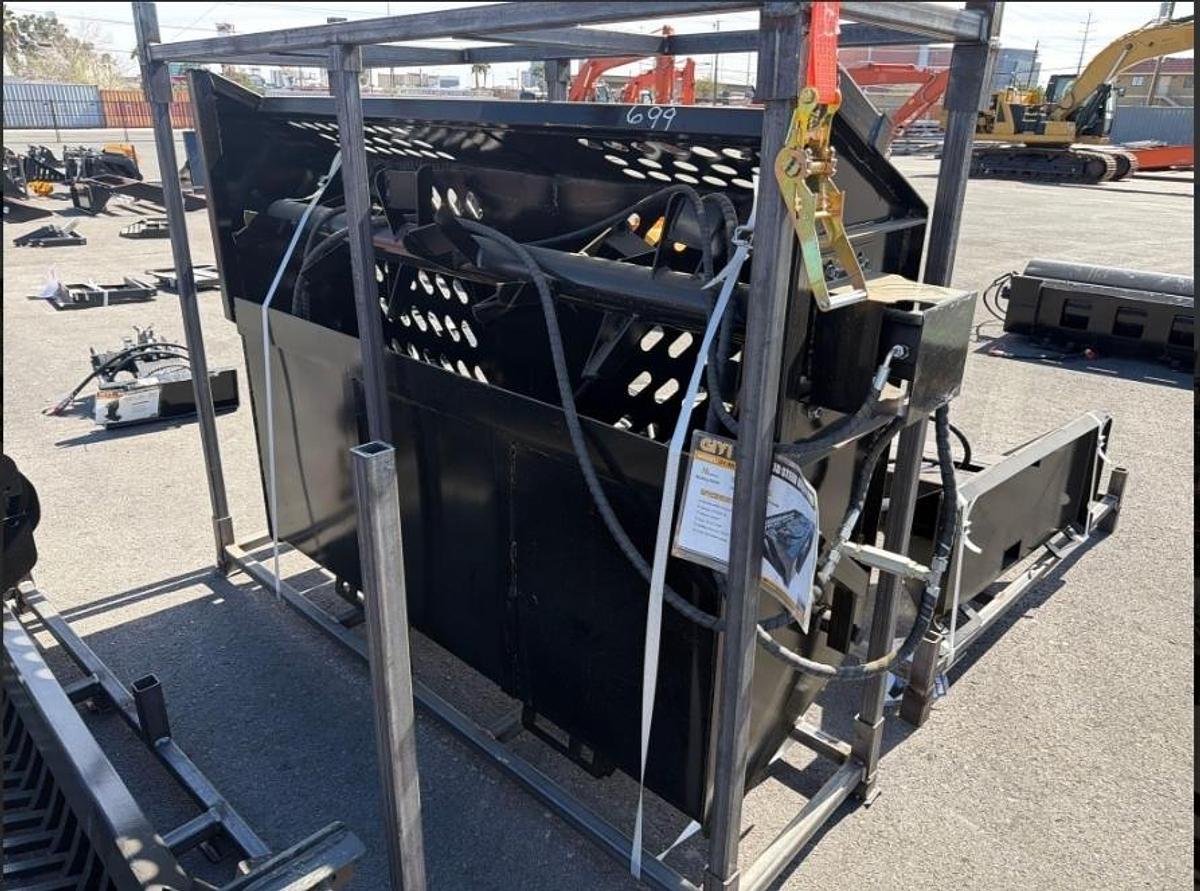 NEW!! Skid Steer Power Rake