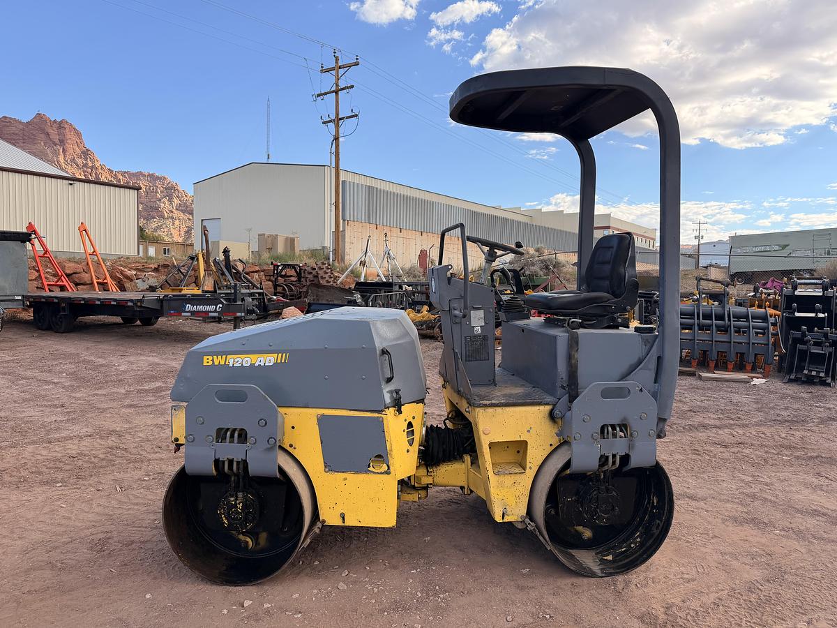 Used 2004 48" Bomag Double Drum Roller