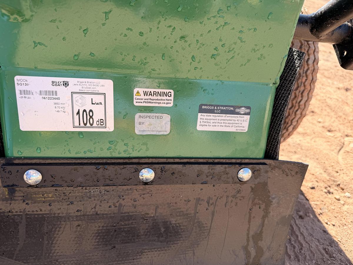 Used Walk Behind Stump Grinder