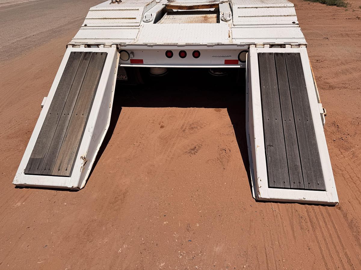 Used 2009 Trail King Lowboy Equipment Trailer