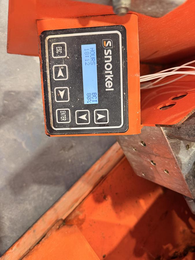 Used 2019 Snorkel S3226E Scissor Lift