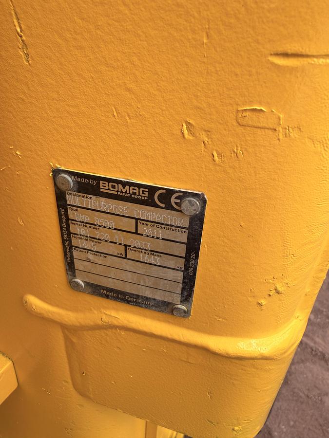 Used BMP 8500 RT Trench Compactor