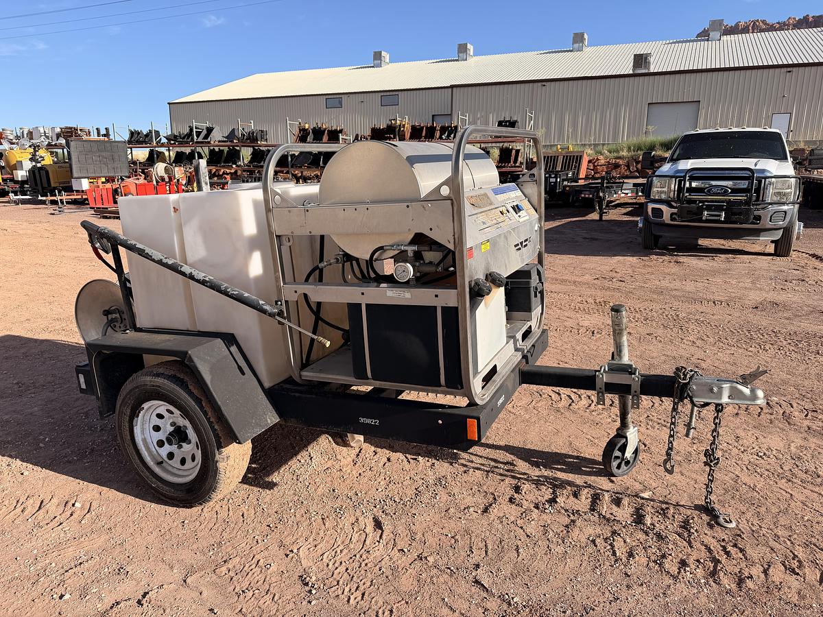 Used Hot Water Pressure Washer Trailer
