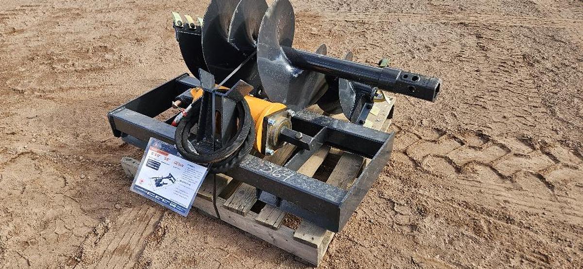 Skid Steer Auger Attachment