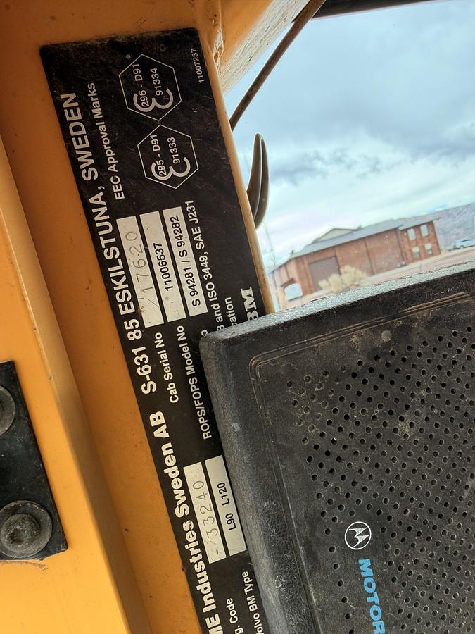 Used 1991 Volvo Wheel Loader