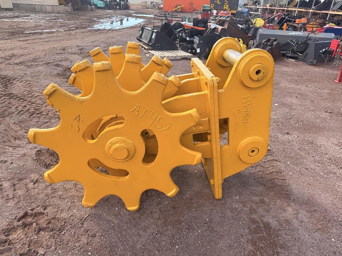 Used 36" Excavator Compaction Wheel