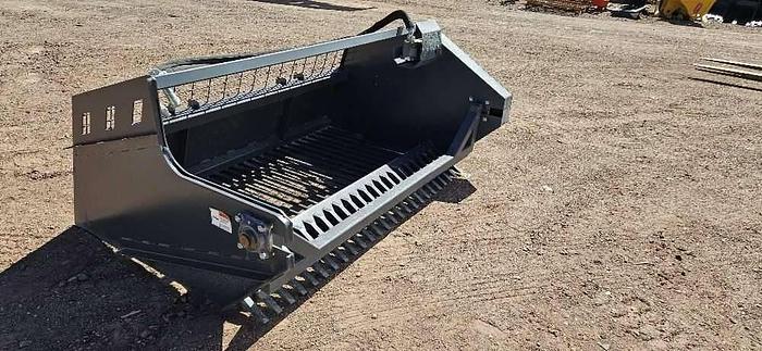 Used Handy Brand Skid Steer Rock Picker :Misc. Skid Steer Attachment