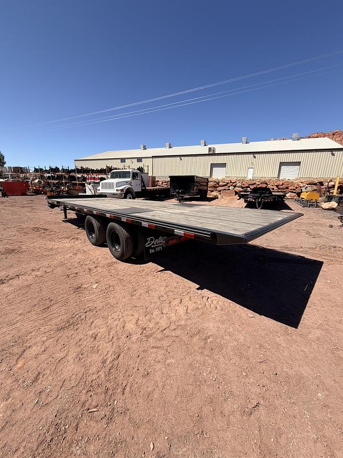 Used Delta Tilt Deck Equipment Trailer