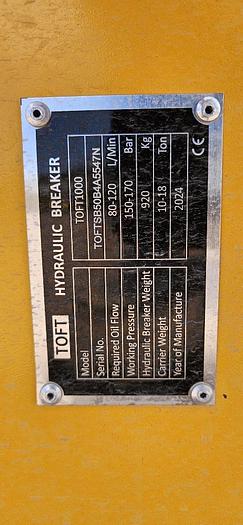 Hydraulic Excavator Jack Hammer