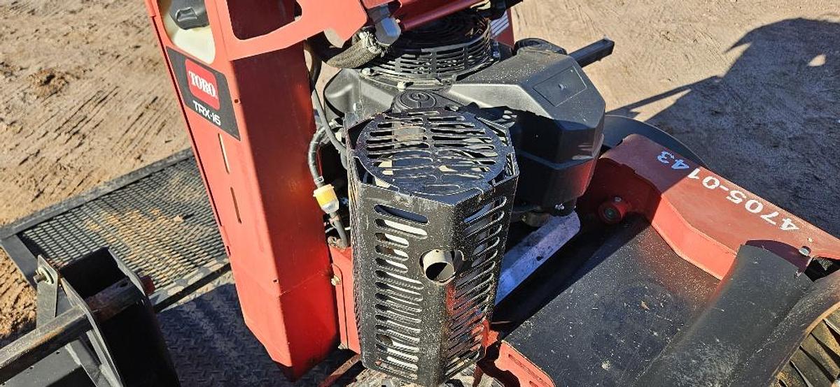 Used 2018 Toro TRX16 Walk Behind Trencher