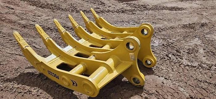 Used 65" Excavator Rake