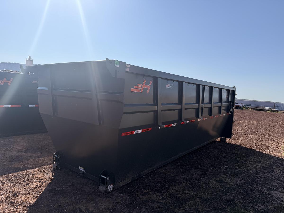 Roll-Off Dumpster-Gray