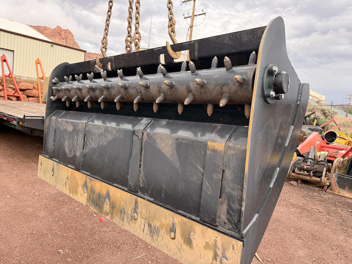 Used 72" Skid Steer Rake