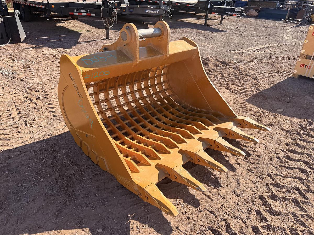 Used 60" Excavator Skeleton Bucket