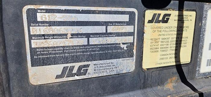 Used 12K JLG Telehandler
