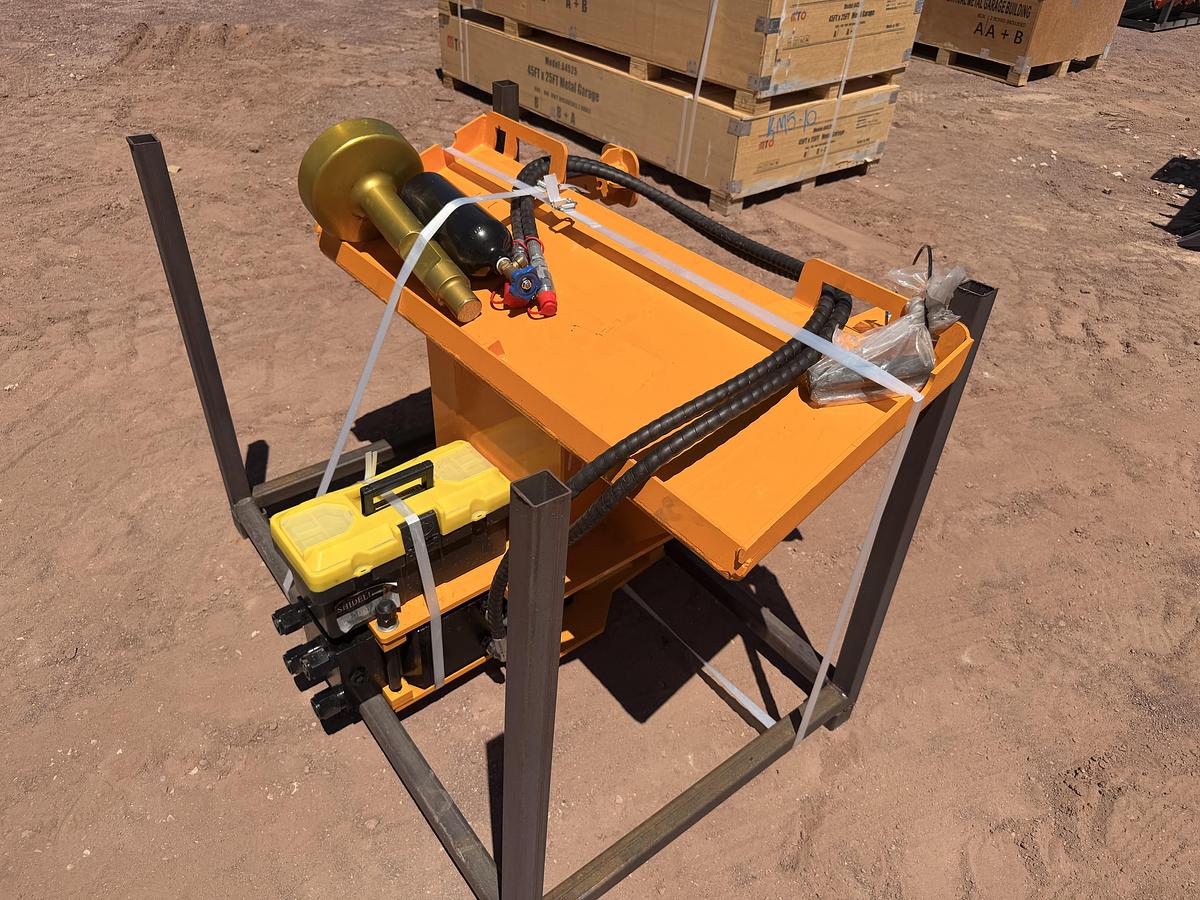 Skid Steer Post Driver
