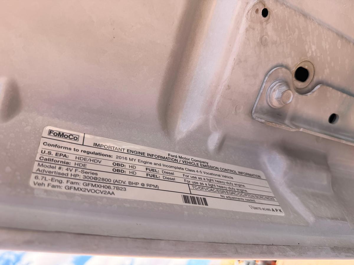 Used 2016 Ford F-550 Bucket Truck
