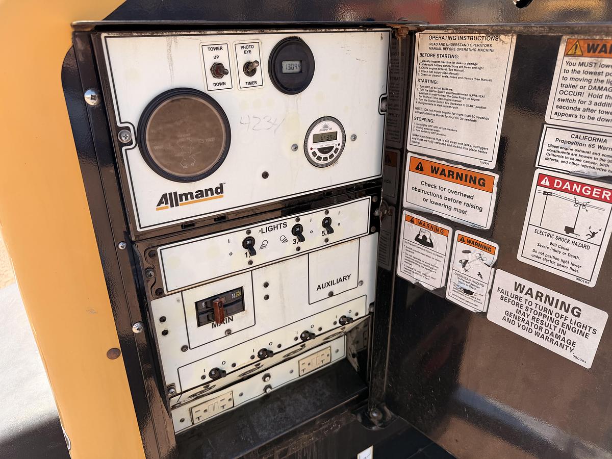 Used 2013 Allmand Light Tower