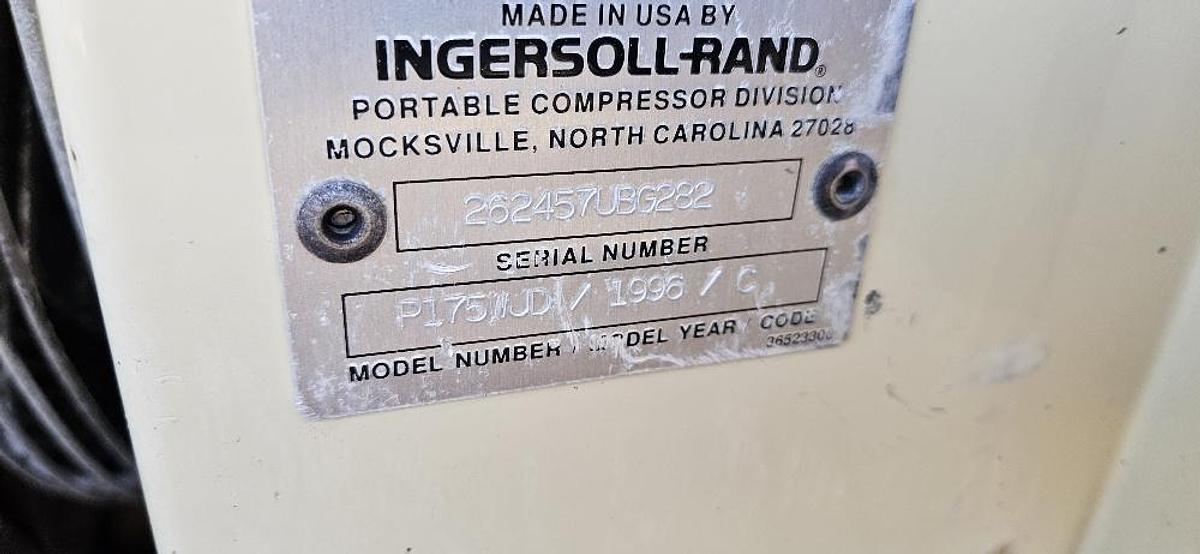Used 1996 Ingersoll Rand P175WJD