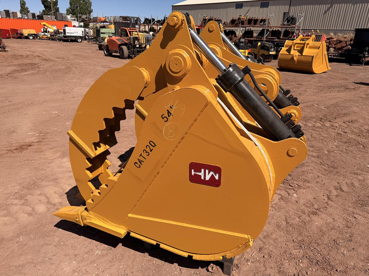 54" Excavator Hydraulic Grapple Bucket
