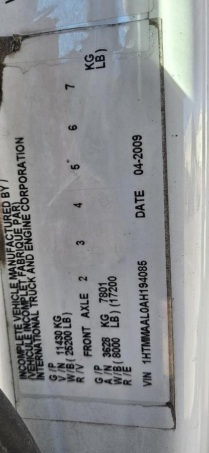 Used 2009 Interntaional 4300 Mechanic Truck