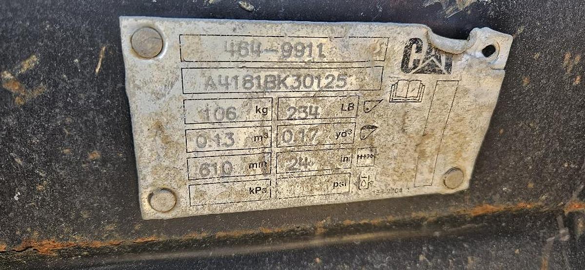 Used 24" Mini Excavator Bucket