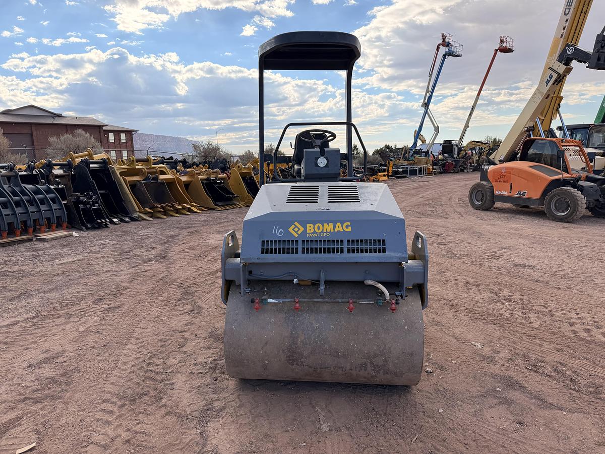 Used 2004 48" Bomag Double Drum Roller