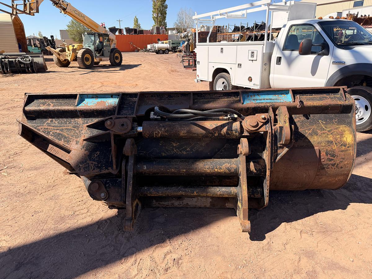 Used 10ft Loader Side Dump Bucket