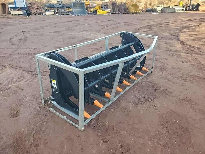 Used Others Skid Steer Grapple Bucket :Misc. Skid Steer Attachment